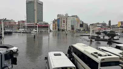 Taksim’de 1 Mayıs sessizliği: İğne atsan yere düşmeyecek meydan bugün bomboş kaldı
