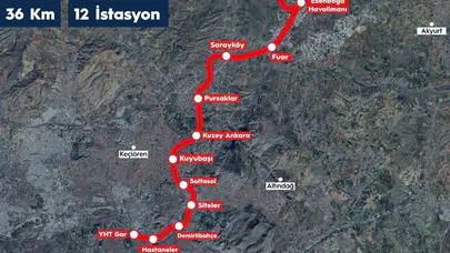Ankara’nın ulaşımında dev adım: Esenboğa metrosu için tarih verildi