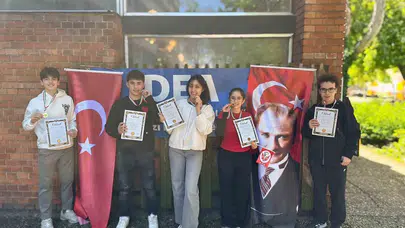 Macaristan'da Türk rüzgarı: Şahinkayalı gençler dünya devlerini geride bıraktı