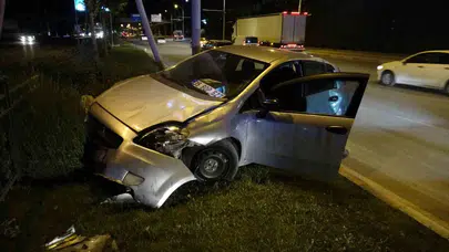 Malatya-Elazığ yolunda gece yarısı dehşeti: Otomobil tırla çarpışıp savruldu