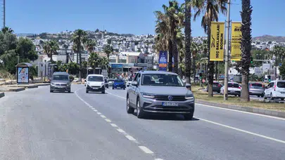 Bodrum’da bayram dönüşü trafiği: 36 saatte 25 bin araç ilçeyi terk etti
