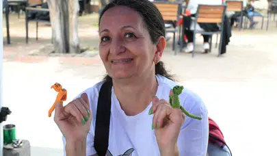 Odunpazarı'nın renkli dünyası: Küçük dokunuşlar büyük hayranlık uyandırıyor