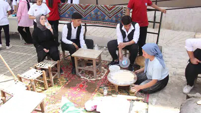Bilim ve lezzet aynı çatı altında buluştu: Cizreli gençlerden kültürel miras vurgusu