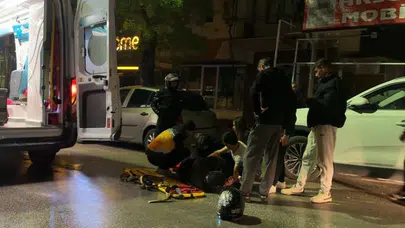 Burdur'da yağmur kazaya davetiye çıkardı: Genç sürücü hastanelik oldu