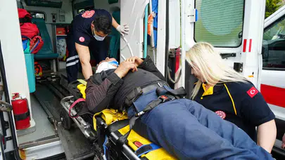 Kırıkkale’de korkutan kaza: Kavşakta can pazarı yaşandı