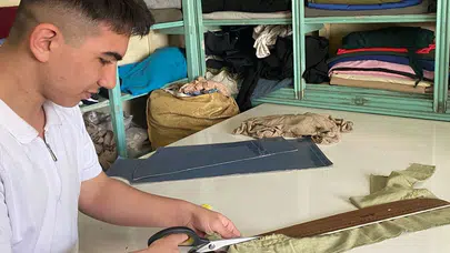 Erzurum’da meslek liseli gençler sahaya indi: Teorik bilgiyi pratiğe dönüştürüyorlar
