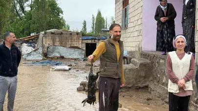 Iğdır’da kabus dolu saatler: Köyü vuran sel felaketi yaşamı felç etti