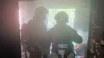 Gültepe’de korku dolu anlar: İtfaiye ekipleri faciayı son anda önledi