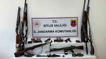 Tatvan’da şafak operasyonu: Jandarmadan suç örgütlerine ağır darbe