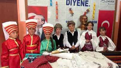 Hacıabdullah’ta kadınların yetenekleri görücüye çıktı: Yılın emeği sergide buluştu