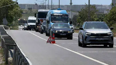 Dönüş yolunda kilitlenen trafik için kritik karar: Ağır vasıtalara İstanbul yolu kapatıldı