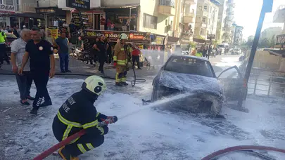 Saniyeler içinde küle dönebilirdi: Reyhanlı'da korku dolu anlar