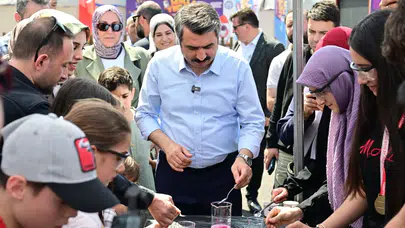 Geleceğin mimarı gençler Bursa’da buluştu: Teknoloji ve bilim rüzgarı esiyor