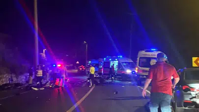 Marmaris’te gece yarısı dehşet: İki motosiklet kafa kafaya çarpıştı, acı bilanço ağır