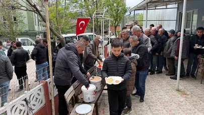 Çan’da asırlık gelenek yaşatıldı: 2 bin kişi aynı sofrada buluştu
