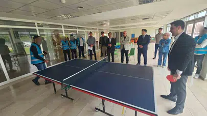 Viranşehir’de saha içi rekabet: Yükümlüler sporla hayata tutundu