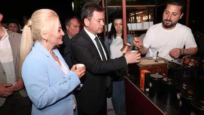 Sukaypark'ta kahve kokulu festival: Başkan Aydın Bursalılarla buluştu