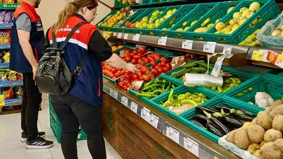 Afyonkarahisar’da etiketler mercek altında: Marketlerde TUFİS mesaisi