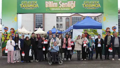 Erzurum’da tarımın yarınları minik ellerle şekilleniyor: Toprakla tanışan çocuklar geleceğe umut ekti