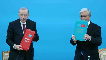 Astana’da tarihi zirve: Türkiye ve Kazakistan stratejik ortaklığı 13 imzayla perçinlendi