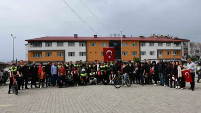 Vezirköprü’de 19 Mayıs coşkusu: Motorcular bayram için yollara döküldü