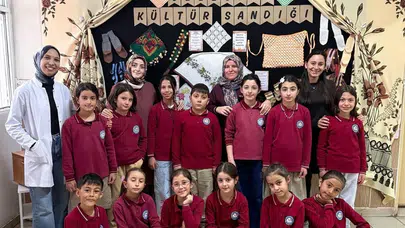 Aydıntepe’de minik eller gelenekle buluştu: Kültür sandığından sanat fışkırdı
