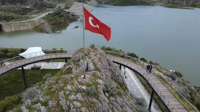 Kuraklık korkusu yerini berekete bıraktı: Yozgat'ın göz bebeği Çekerek Barajı taştı