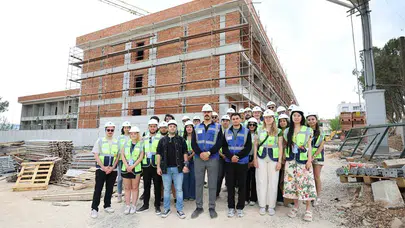 Sınıflardan şantiye sahasına: Geleceğin mühendisleri Muğla'da buluştu