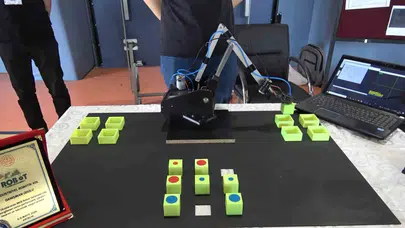 Samsun’un gururu oldular: Meslek liseliler robotik dünyasına damga vurdu