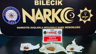 Bilecik’te zehir tacirlerine geçit yok: Narkotik ekiplerinden başarılı baskın
