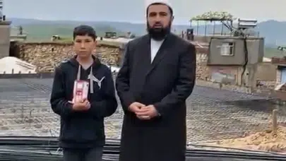 Küçük Yusuf'un büyük fedakarlığı: Kumbarasındaki tüm birikimi cami inşaatına bağışladı