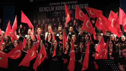 Çorum’da 19 Mayıs coşkusu notalara dökülüyor: Gençler sahnede devleşecek