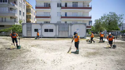 Mersin’de bayram mesaisi: 22 noktada hijyen seferberliği