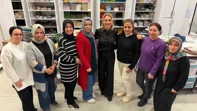 Mutfaktaki el emeğinden dünya pazarına: Bir annenin azmi 10 kadına istihdam kapısı oldu