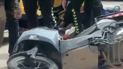 Teslimat sırasında dehşeti yaşadı: Bursa’da kurye kazası