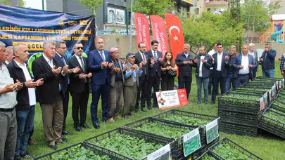 Şırnak’ta toprak yeniden hayat buluyor: 361 bin fideyle dev tarım hamlesi