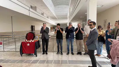 Gözyaşları Arkeoloji Fakültesi’nde sel oldu: Uzman Çavuş Ali Özer son yolculuğuna dualarla uğurlandı