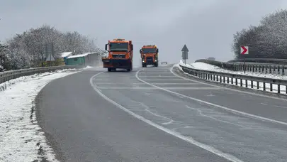 Kışın en çetin sınavı: Kemikli Rampaları’nda geçit vermeyen kar mesaisi