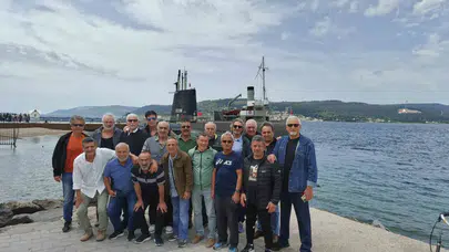 44 yıl sonra gelen büyük buluşma: Jandarma Gücü'nün efsane sporcuları Çanakkale'de hasret giderdi