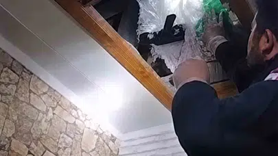 Kırıkkale’de cephanelik gibi ev: Çatı katına saklanmış halde bulundu