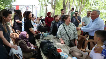 Honaz'da anneler günü coşkusu: Göz Mesire Alanı'nda dev buluşma