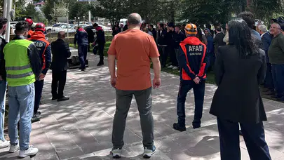 Bayburt Adliyesi'nde nefes kesen anlar: Olası felaketlere karşı tam kadro hazır kıta