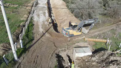 Bozdoğan Ovası'nda bereketin yolu döşeniyor: Binlerce dönüm arazi suya kavuşacak