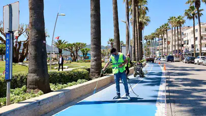 Marmaris’te iki teker tutkunlarına müjde: Sezon öncesi yollar yenileniyor