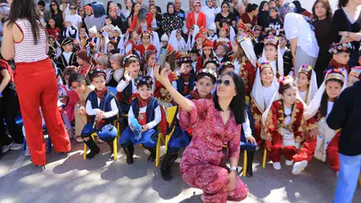 Minik adımlar Anadolu’nun izinde: 170 öğrenci kültür şöleni yaşattı