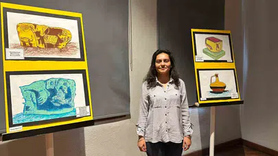 Tarihin izleri Çankırı’da sanatla buluştu: Müzeler Günü’nde büyüleyici sergi