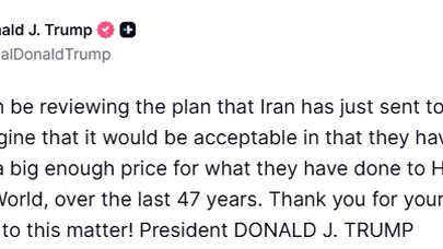 Trump’tan İran’ın barış planına soğuk duş: Bedel ödemeden olmaz