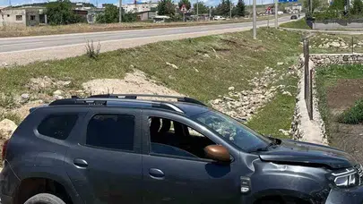 Bayram yolculuğu hastanede bitti: Kurtalan’daki kazada iki kişi yaralandı
