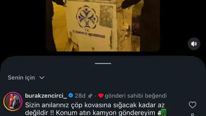 Başkan Zencirci’den gençlere "konteyner" ayarı: Hatıralarınız çöp kutusuna sığmaz