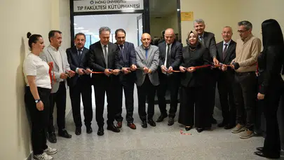 Tıp öğrencilerine dev yatırım: 550 kişilik modern kütüphane kapılarını açtı